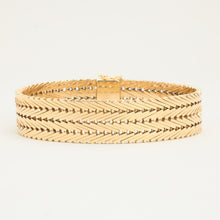 Geneva Bracelet in 14K Gold, 7.32 inches | Solid Gold | Quality Fine