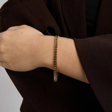 Geneva Bracelet in 14K Gold, 7.48 inches | Vintage Solid Gold | Fine