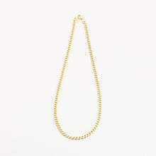 Curb Necklace in 14K Gold, 19.88 inches | Solid Gold | Minimalistic