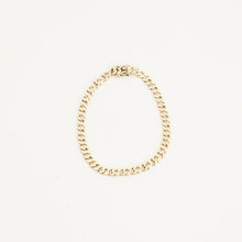 Curb Bracelet in 14K Gold, 7.28 inches | Real Genuine Gold