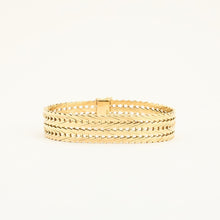 Geneva Bracelet in 14K Gold, 7.48 inches | Solid Gold | Minimalistic