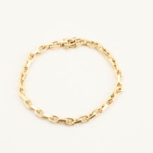 BNH Anchor chain Bracelet in 14K Gold, 7.28 inches | Real Genuine Gold