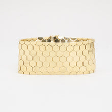 Beehive Bracelet in 14K Gold, 7.87 inches | Solid Gold | Minimalistic