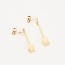 Classic 18K Gold Earrings, 1.1 Inch Simple Gold Hoops, Elegant Fine Jewelry, Pure 18 Karat Yellow Gold, Timeless Design, Gift for Her