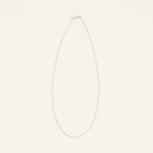 Venezia Necklace in 14K White gold, 15.94 inches | Solid Gold