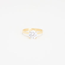 Ring with and tourmaline in 14K Gold size 6¾ | Real Genuine Gold