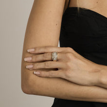 Ring with diamond (0.35 ct) in 14K Gold size 9¼ | Solid Gold