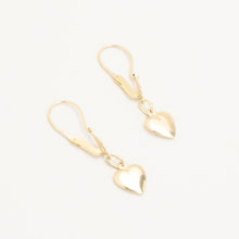 Classic 14K Gold Earrings, 1.26 inch Simple Elegant Design, Genuine Quality Gold, Timeless Fine Jewelry