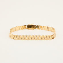 BNH Brick Bracelet in 14K Gold, 8.27 inches | Solid Gold | Quality
