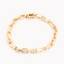 BNH Anchor chain Bracelet in 14K Gold, 8.07 inches | Solid Gold