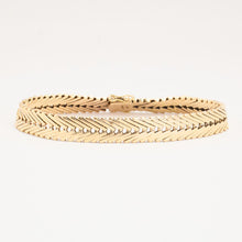 Geneva Bracelet in 14K Gold, 7.28 inches | Vintage Solid Gold | Fine