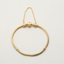 Pandora Snake chain Bracelet in 14K Gold, 7.87 inches | Solid Gold