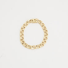 Bismarck Bracelet in 14K Gold, 7.28 inches | Vintage Solid Gold