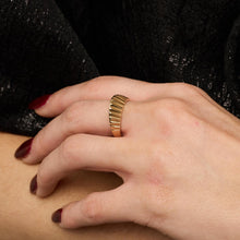 Scandinavian Inspired 14K Solid Gold Ring, Size 6, Minimalist Fine Jewelry, Elegant Gold Band, Timeless Design