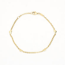 Solid 8K Gold Anchor Chain Bracelet, 7.09 inches, Premium Quality, Classic Design, Timeless Gold Jewelry