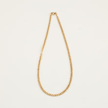 Curb Necklace in 8K Gold, 15.94 inches | Real Genuine Gold | Fine