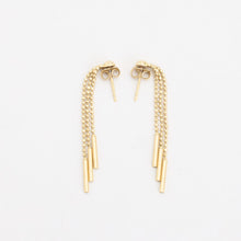 Earrings in 14K Gold, 1.73 inches | Solid Gold | Minimalistic Gold