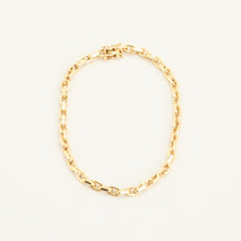 BNH Anchor chain Bracelet in 14K Gold, 7.48 inches | Solid Gold