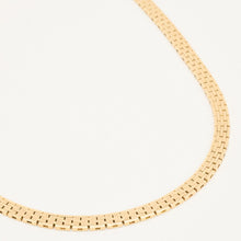 Brick Necklace in 14K Gold, 16.14 inches | Solid Gold | Quality Fine