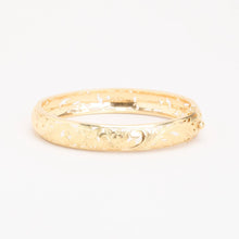 Bangle in 14K Gold, 2.6 inches | Real Genuine Gold | Premium Real