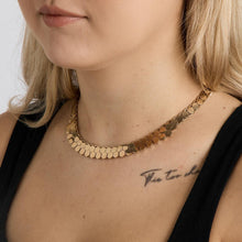 Beehive Necklace in 14K Gold, 16.54 inches | Vintage Solid Gold