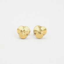 Classic 14K Solid Gold Stud Earrings, Minimalist Design, 0.28 inches, Elegant Real Gold Jewelry
