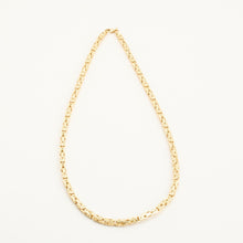 Byzantine chain Necklace in 14K Gold, 22.05 inches | Real Genuine