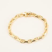 BNH Anchor chain Bracelet in 14K Gold, 8.07 inches | Solid Gold