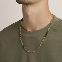 BNH Anchor chain Necklace in 14K Gold, 21.65 inches | Vintage Solid