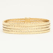 Geneva Bracelet in 14K Gold, 7.76 inches | Solid Gold | Minimalistic