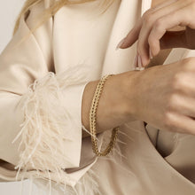 Geneva Bracelet in 14K Gold, 7.56 inches | Solid Gold | Quality Fine