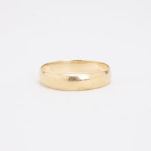Ring aus 14 Karat Gold, Größe 12¼ | Vintage-Massivgold | Minimalistisches Gold