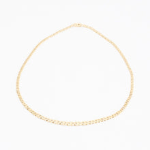 Curb Necklace in 14K Gold, 18.11 inches | Solid Gold | Quality Fine