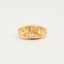 Nordic Inspired 14K Solid Gold Ring, Size 5¼, Fine Jewelry, Elegant Minimalist Design, Classic Gold Band