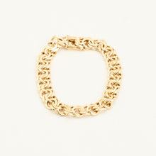 Bismarck Bracelet in 14K Gold, 8.07 inches | Vintage Solid Gold