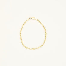 Mariner Gliederarmband aus 14 Karat Gold, 8,07 Zoll | Echtes Gold