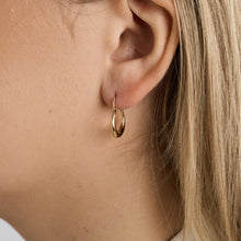 Classic 18K Gold Earrings, Real Gold Drop Design, 0.79 Inch, Elegant Fine Jewelry