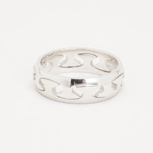 Ring in 14K White gold size 10¾ | Vintage Solid Gold | Quality Fine