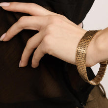 Brick Bracelet in 14K Gold, 7.87 inches | Solid Gold | Quality Fine