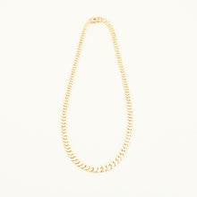 Curb Necklace in 14K Gold, 16.73 inches | Real Genuine Gold | Fine