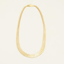Brick Necklace in 14K Gold, 17.91 inches | Solid Gold | Fine Jewelry
