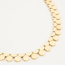 Beehive Necklace in 14K Gold, 17.13 inches | Real Genuine Gold | Fine