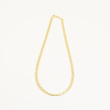 Curb Necklace in 18K Gold, 24.02 inches | Vintage Solid Gold