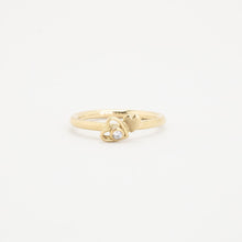 Spinning Ring with and Zirconia in 8K Gold size 6 | Solid Gold
