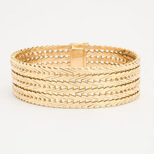 Geneva Bracelet in 14K Gold, 7.28 inches | Real Genuine Gold