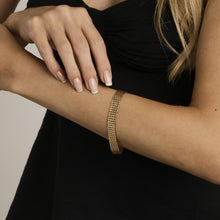 BNH Brick Bracelet in 14K Gold, 7.36 inches | Solid Gold | Quality