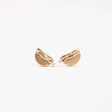 Classic 14K Solid Gold Earrings, Timeless Round Cut, Premium Real Gold, Elegant Daily Wear, 0.59-inch Size