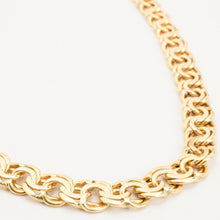 Bismarck Necklace in 14K Gold, 16.73 inches | Vintage Solid Gold