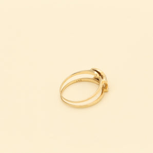 Ring in 14K Gold size 7¼ | Real Genuine Gold | Fine Jewelry | Nordic Jewelry