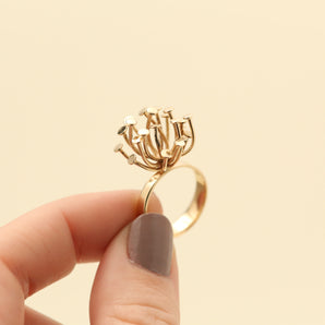 Ring in 14K Gold size 6 | Solid Gold | Quality Fine Jewelry | Scandinavian Jewelry